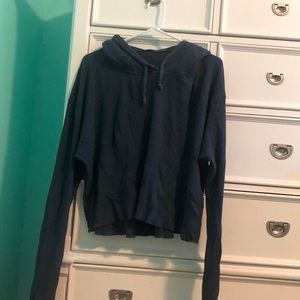 John Galt ribbed hoodie